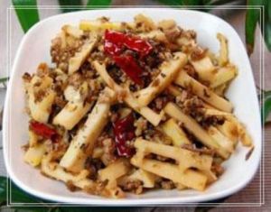 芽菜肉末炒春筍 芽菜肉末炒春筍