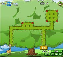 《長頸鹿吃蘋果》遊戲截圖