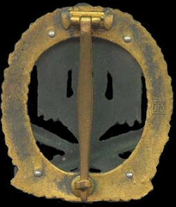 75突擊級別徽章，廠標為JFS