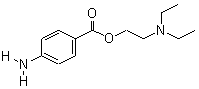 鹽酸普魯卡因結構式