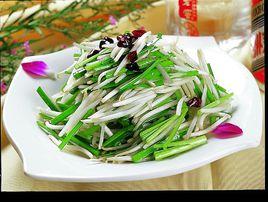 白煮韭菜 白煮韭菜