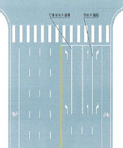 導向車道線 導向車道線