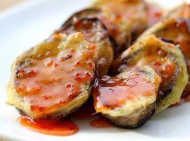 香煎茄盒 香煎茄盒