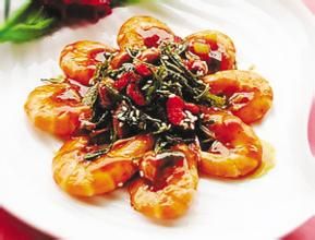 龍井茶燜大蝦 龍井茶燜大蝦