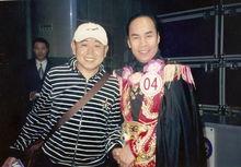 韋瑞群與潘長江合影