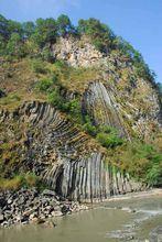 騰衝柱狀節理
