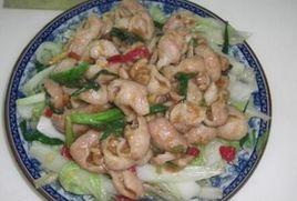 大白菜炒大腸 大白菜炒大腸