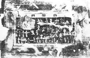 朱然墓彩繪宴樂圖漆案 朱然墓彩繪宴樂圖漆案