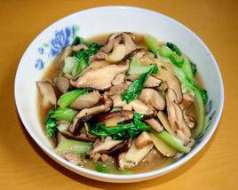 香菇小白菜 香菇小白菜