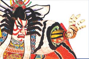 青森燈籠節上的巨型燈籠