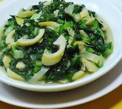 萵筍葉炒筍尖 萵筍葉炒筍尖