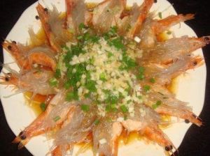 蒜香蒸蝦 蒜香蒸蝦