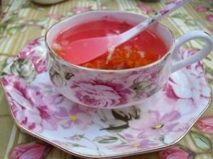 玫瑰參茶 玫瑰參茶