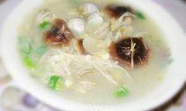 蛤蜊雙菇湯 蛤蜊雙菇湯