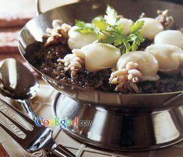 魷魚墨汁飯 魷魚墨汁飯