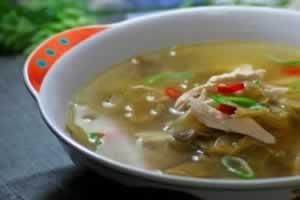 雞胸肉榨菜湯 雞胸肉榨菜湯