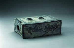 漢畫像陶灶 漢畫像陶灶