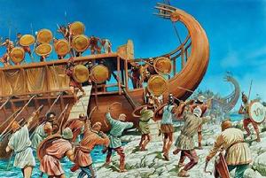 上一次戰爭期間 盧庫魯斯曾經指揮同盟艦隊轉戰半個地中海