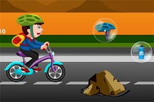 男孩的腳踏車 男孩的腳踏車