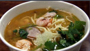 蝦肉肝菜什錦軟麵條