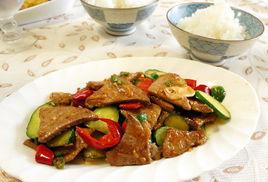 海帶炒豬肝 海帶炒豬肝