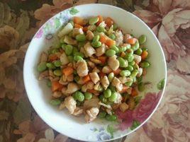 雞肉炒青豆 雞肉炒青豆