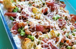 臘蔬繽紛焗飯 臘蔬繽紛焗飯