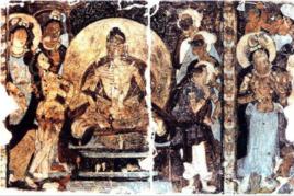 降魔變及說法 降魔變及說法