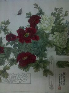 工筆牡丹