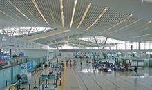 杭州蕭山國際機場航站樓內景