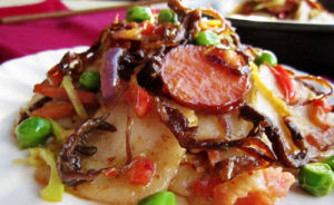 火腿夾雞樅 火腿夾雞樅