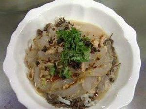 肉絲涼粉拌百葉 肉絲涼粉拌百葉