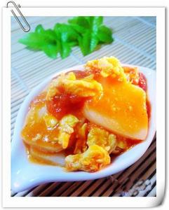 番茄雞蛋炒粘糕