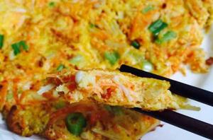 金針菇雞蛋餅 金針菇雞蛋餅