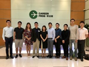 上海總部辦公司開業合影