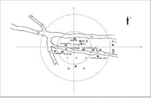 華胥鎮古文化遺址分布圖