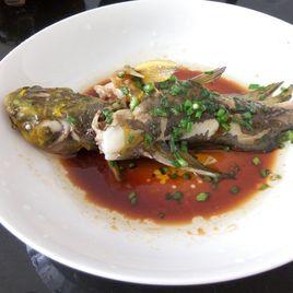 清蒸黃牯魚 清蒸黃牯魚