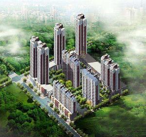 萬華園上觀苑鳥瞰圖