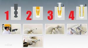 內牙型金屬膨脹螺絲施工