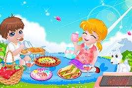 去公園野餐 去公園野餐