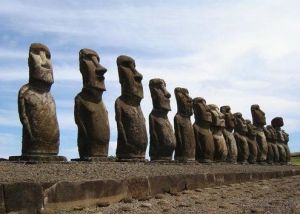 復活節島石像
