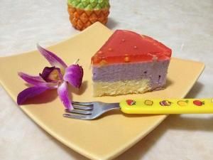 紫薯慕斯糕點