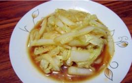 巧炒醋溜白菜 巧炒醋溜白菜