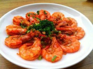 蒜香辣炒蝦 蒜香辣炒蝦