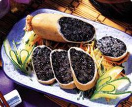 黑芝麻豬腸 黑芝麻豬腸