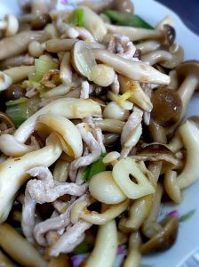 清炒雙菇 清炒雙菇