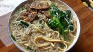 地三鮮燜面 地三鮮燜面