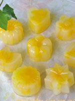 鮮橙蜂蜜涼糕 鮮橙蜂蜜涼糕