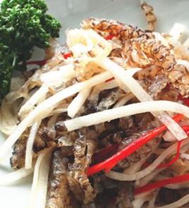 涼拌鯛魚皮 涼拌鯛魚皮