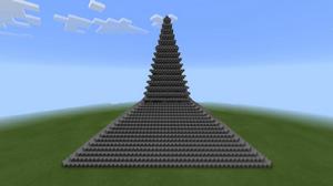 水和岩漿澆築的寶塔